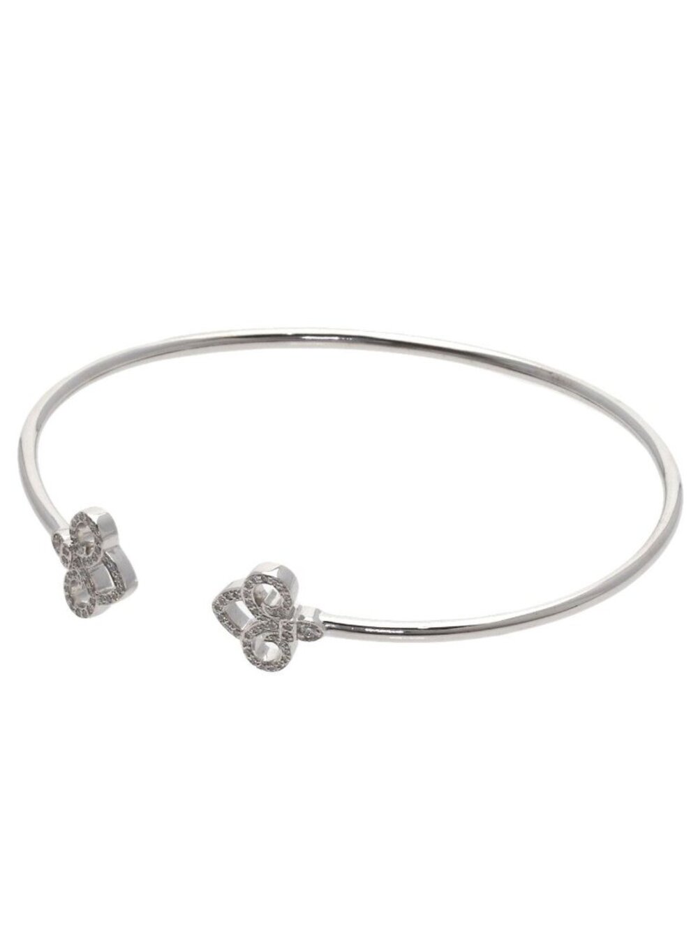 Tiffany & Co Fleur Doris Diamond Bracelet 18K White Gold